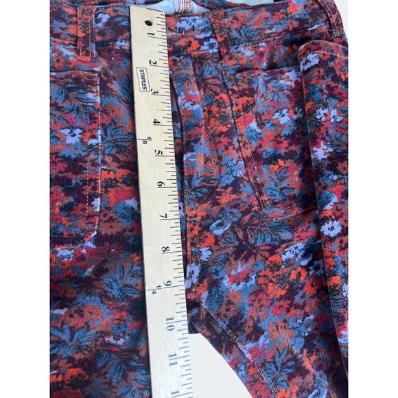 Pilcro & The Letterpress Mid-Rise Skinny Jeans Floral Print Size 27 - Picture 6 of 16